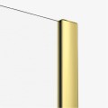 New Trendy Parawan Nawannowy Smart Light Gold 1D U 80X150 Czyste 8mm Active Shield 2 0  EXK-4302