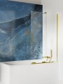 New Trendy Parawan Nawannowy Smart Light Gold 1D U 110X150 Czyste 8mm Active Shield 2 0  EXK-4305