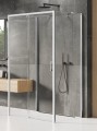 New Trendy Nz2 Kabina Prime 1D Prostokątna Przyścienna L 130X70X200 Czyste 6mm Active Shield 2 0  K-0824