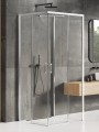 New Trendy Nz2 Kabina Prime 2D Prostokątna Przyścienna L 80X100X200 Czyste 6mm Active Shield 2 0  K-0899