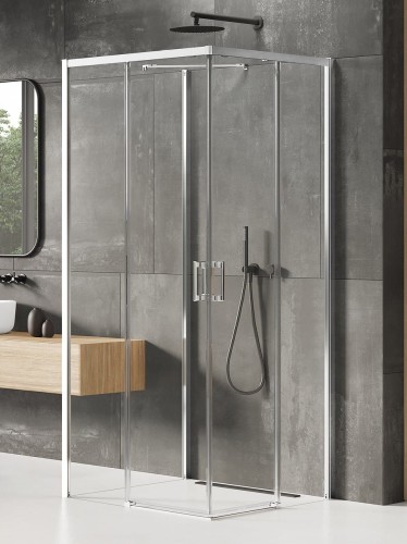 New Trendy Nz2 Kabina Prime 2D Prostokątna Przyścienna P 70X80X200 Czyste 6mm Active Shield 2 0  K-1516