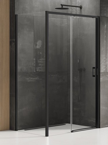 New Trendy Kabina Prime Black 1D Prostokątna L 150X90X200 Czyste 6mm Active Shield 2 0  K-1298