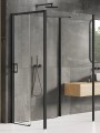 New Trendy Nz2 Kabina Prime Black 1D Prostokątna Przyścienna P 110X120X200 Czyste 6mm Active Shield 2 0  K-1621