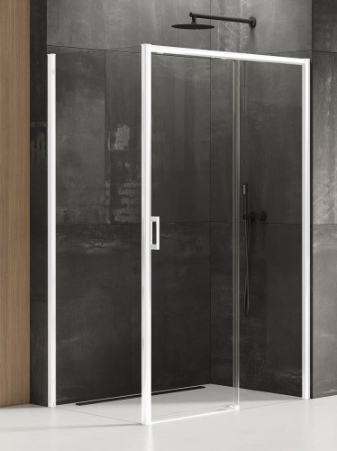 New Trendy Nz4 Kabina Prime White 1D Prostokątna P 140X100X200 Czyste 6mm Active Shield 2 0  D-0409A D-0221B
