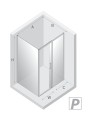 New Trendy Nz4 Kabina Prime White 1D Prostokątna P 150X90X200 Czyste 6mm Active Shield 2 0  D-0411A D-0220B