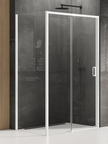 New Trendy Nz4 Kabina Prime White 1D Prostokątna L 110X70X200 Czyste 6mm Active Shield 2 0  K-1360