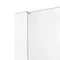 New Trendy Nz4 Kabina Prime White 2D Prostokątna Przyścienna L 90X80X200 Czyste 6mm Active Shield 2 0  K-1093