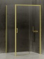 New Trendy Nz4 Kabina Prime Light Gold 1D Prostokątna P 160X80X200 Czyste 6mm Active Shield 2 0  D-0433A D-0223B