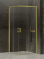 New Trendy Nz4 Kabina Prime Light Gold 2D Kwadratowa  100X100X200 Czyste 6mm Active Shield 2 0  D-0420A D-0421A