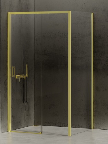 New Trendy Nz4 Kabina Prime Light Gold 1D Prostokątna P 160X100X200 Czyste 6mm Active Shield 2 0  K-1491
