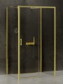 New Trendy Nz4 Kabina Prime Light Gold 1D Prostokątna Przyścienna P 150X80X200 Czyste 6mm Active Shield 2 0  K-1149