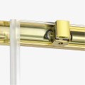 New Trendy Nz4 Kabina Prime Light Gold 1D Prostokątna Przyścienna P 150X80X200 Czyste 6mm Active Shield 2 0  K-1149