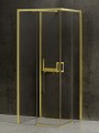 New Trendy Nz4 Kabina Prime Light Gold 2D Prostokątna Przyścienna P 70X80X200 Czyste 6mm Active Shield 2 0  K-1543