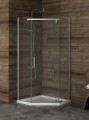 New Trendy Kabina New Komfort Black 1D Pięciokątna U 90X90X195 Czyste 8mm Active Shield 2 0  K-0806