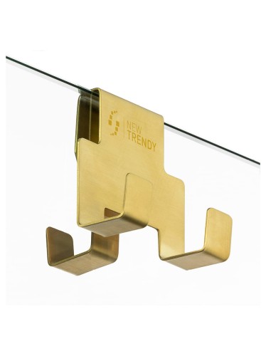 New Trendy Wieszak Na Ręcznik Gold Brushed AK-0005