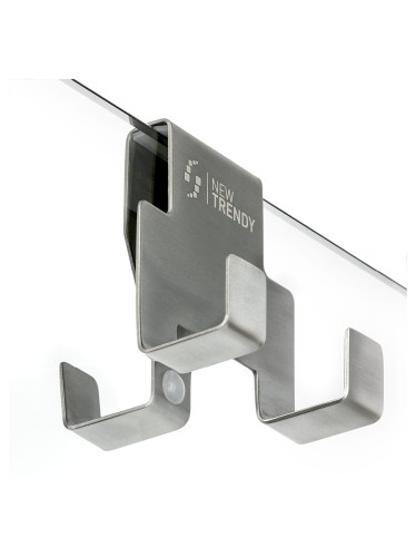 New Trendy Wieszak Na Ręcznik Gunmetal Brushed AK-0012