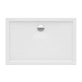 New Trendy Brodzik Cantare Prostokątny Biały Akrylowy 120X90X6 B-0172