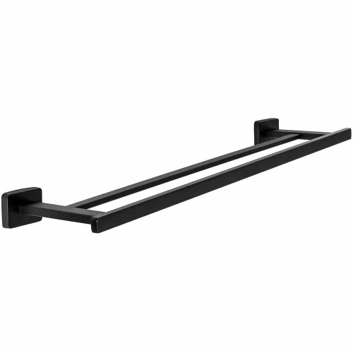 OSTE 02 BLACK WIESZAK NA RĘCZNIK PODWÓJNY REA-80036