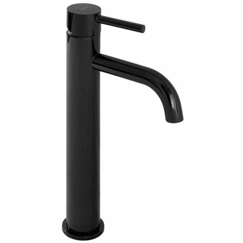 BATERIA UMYWALKOWA LUNGO CZARNA METALICZNA WYSOKA REA-B0662