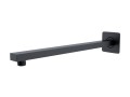 Ramię prysznicowe do deszczownicy natryskowej Corsan CMR38BL 38 cm czarne