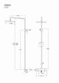 Kolumna prysznicowa Corsan Lugo CMN026 z termostatem