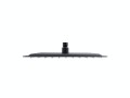 Deszczownica natryskowa Corsan CMD25BL SLIM stalowa czarna kwadratowa 25 cm