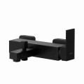 Bateria wannowo prysznicowa Corsan CMB3025BL czarna z wylewką