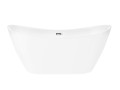 Wanna wolnostojąca Corsan E043 Nauti 170 cm z wykończeniem chrom