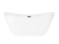 Wanna wolnostojąca Corsan E043 Nauti 170 cm z wykończeniem czarnym