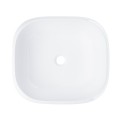 Umywalka nablatowa Corsan 649933 prostokątna 450x410x145 mm z korkiem Klik-Klak białym