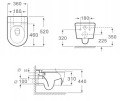 Misa sedesowa z deską MS523631WH