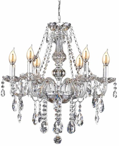 LAMPA 392183 KRYSZTAŁOWA  6-RAMIENNA OSW-04007