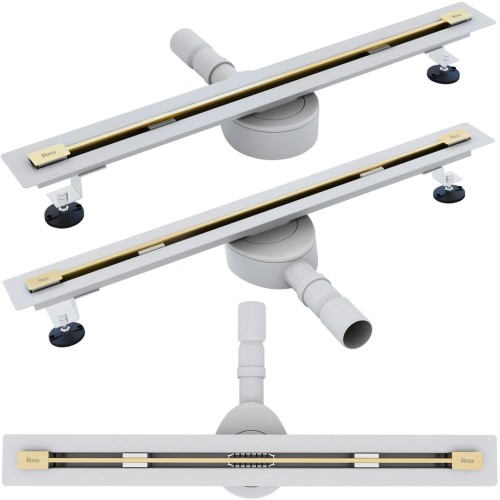 ODPŁYW NEO ULTRA SLIM PRO ZŁOTY SZCZOTKOWANY 800 REA-G9805