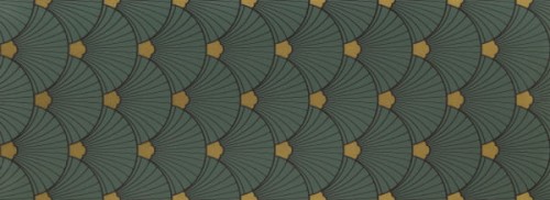 Dekor ścienny Sophisticated green 32,8x89,8 Gat.1