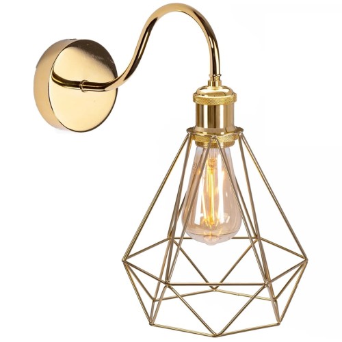 LAMPA KINKIET 392229 L GOLD OSW-09681