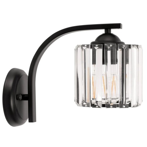 LAMPA APP512-1W BLACK OSW-08558