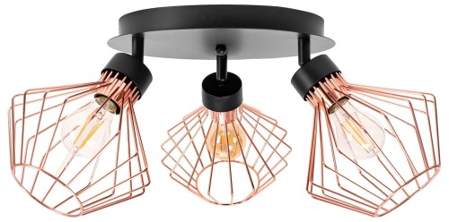 LAMPA APP536-3C BLACK GOLD OSW-08561