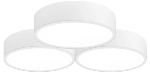 LAMPA APP879-C TRIPLE WHITE 40cm OSW-07878