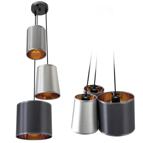 LAMPA APP971-3CP GREY GOLD OSW-03212