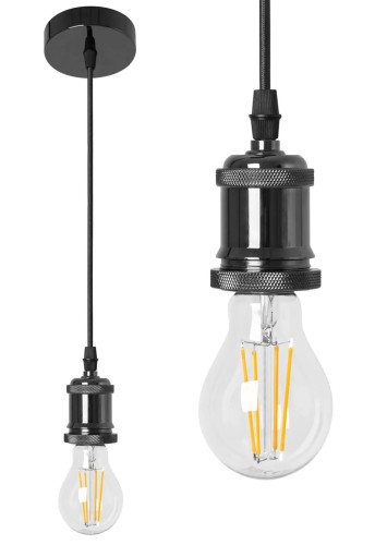 LAMPA LUMO BLACK APP008-1CP OSW-00715
