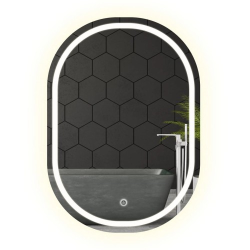 LUSTRO LED OVAL 80X60CM HOM-02835