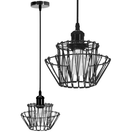 LAMPA APP941-1CP SET BLACK 36 cm OSW-05663