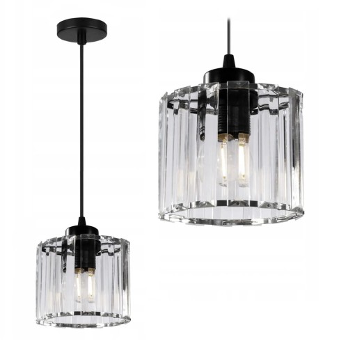 LAMPA APP511-1CP BLACK OSW-08551