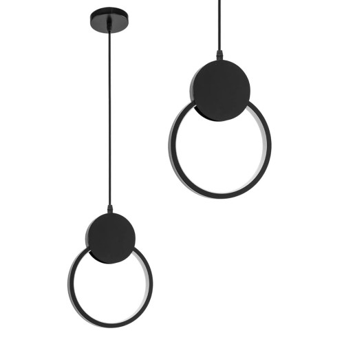 LAMPA APP852-CP BLACK OSW-07021