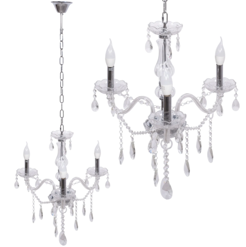 LAMPA 300752 KRYSZTAŁOWA  3-RAMIENNA OSW-04601