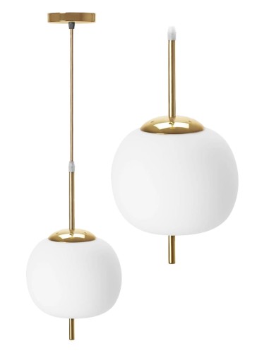 LAMPA APP669-1CP GOLD WHITE OSW-00094