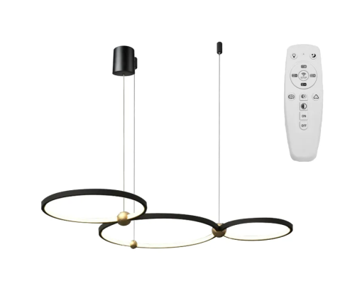 LAMPA APP752-30-40-50 BLACK RING OSW-08889