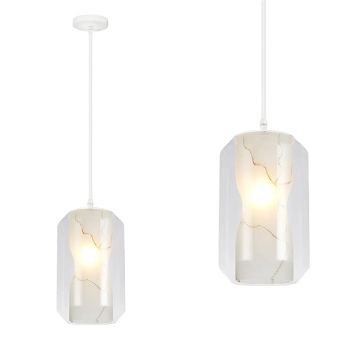 LAMPA APP909-1CP MARBLE 18cm OSW-06675