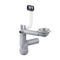 Deante Syfon Do Zlewozmywaka Stalowego 1-Komorowego - Space-Saver ZXY_9916
