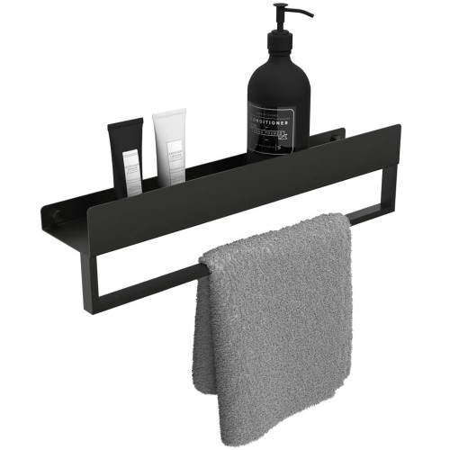 PÓŁKA ŁAZIENKOWA SF01-450-B BLACK REA-06000